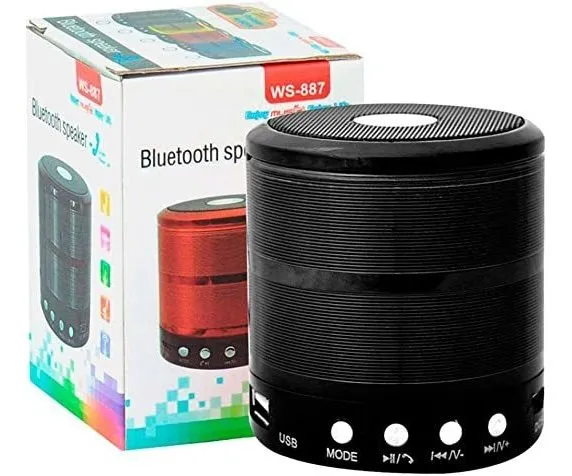 Mini Caixa De Som Bluetooth Portátil Speaker